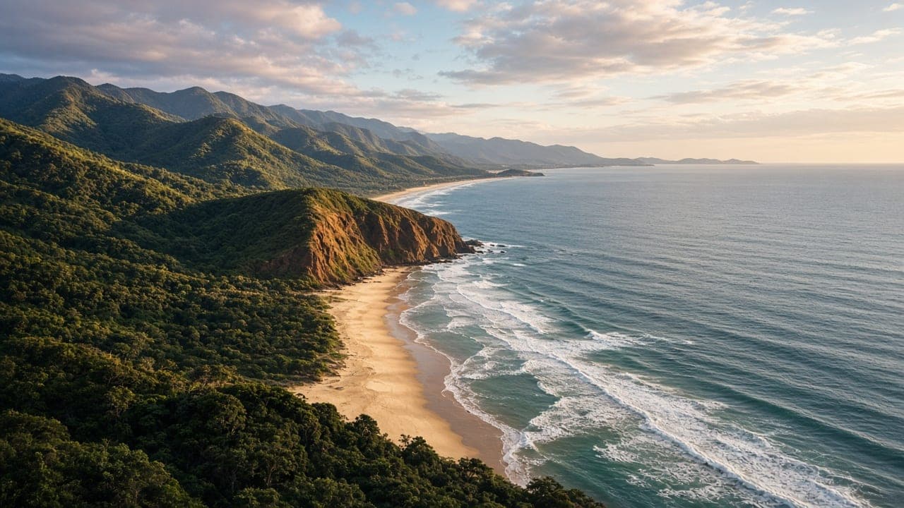 Surf coast meeting hinterland ranges